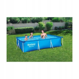 Sodo baseinas 300 x 201 x 66 cm, plieninis rėmas