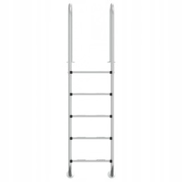 Baseino kopėčios 54x38x211 cm, 304 nerūdijantis plienas