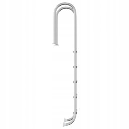 Baseino kopėčios 54x38x211 cm, 304 nerūdijantis plienas