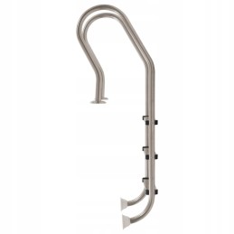 Baseino kopėčios su 3 laipteliais, 304 nerūdijančio plieno, 120 cm