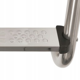 Baseino kopėčios su 3 laipteliais, 304 nerūdijančio plieno, 120 cm