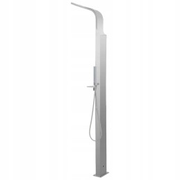 Curved Stainless Steel Garden Shower