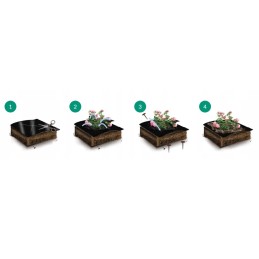 Agrowwoven audinys sciolkujaca p50 3 2x100m juodas