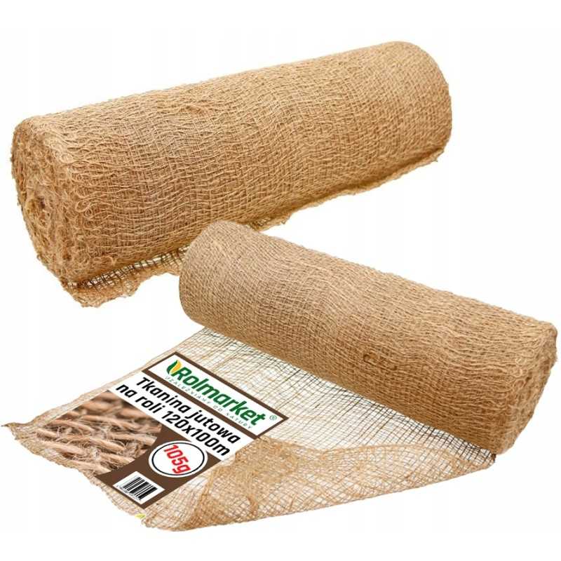 ✨ džiuto audinys ant ritinio 120cm x 100m 105g/m2