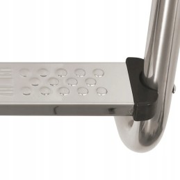 Baseino kopėčios su 3 laipteliais, nerūdijančio plieno 3