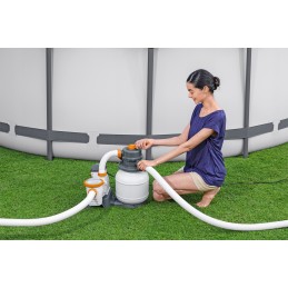 Bestway 58497 smėlio filtro siurblys baseinams 5678l h žarnų jungtys