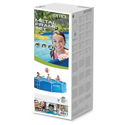 Plieninis sodo baseinas 305x76 intex 28202 rinkinys 11in1 modelis 2024