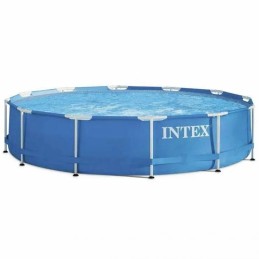 Plieninis sodo baseinas 305x76 intex 28202 rinkinys 11in1 modelis 2024