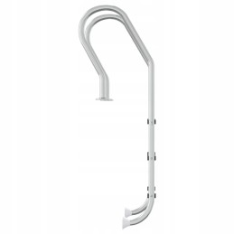 Vidaxl baseino kopėčios 54x38x158 cm 304 nerūdijančio plieno