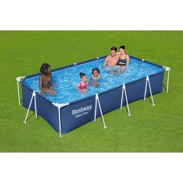 Karkasinis baseinas 400x211x84 cm 16in1 bestway 56405 stiprus siurblys