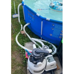 Smėlio filtro siurblys 7900 lh, smėlis 25 kg