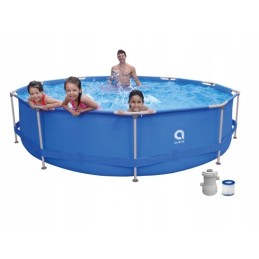 Avenli karkasinis baseinas su pompa 360 x 76 cm
