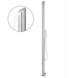 Sodo dušas 220 cm, nerūdijantis plienas