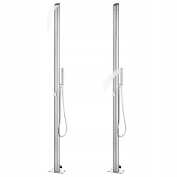 Sodo dušas 220 cm, nerūdijantis plienas