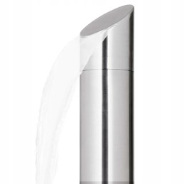 Garden shower 220 cm stainless steel