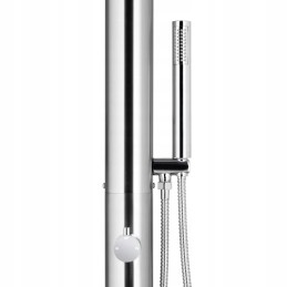 Sodo dušas 220 cm, nerūdijantis plienas