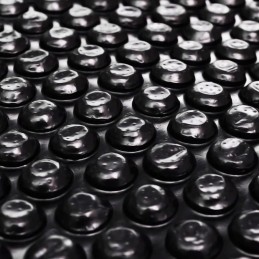 Stačiakampio formos baseino danga 1000 x 600 cm PE, juoda