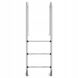 Vidaxl baseino kopėčios 54x38x158 cm 304 nerūdijančio plieno