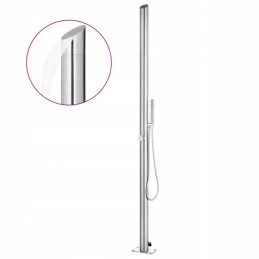 Sodo dušas 220 cm, nerūdijantis plienas