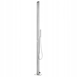 Dārza duša 220 cm, nerūsējošais tērauds