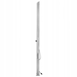 Sodo dušas 220 cm, nerūdijantis plienas