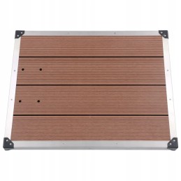 Sodo dušas 220cm, rudas aliuminis