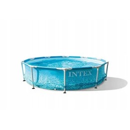 Intex metallraamiga basseinikomplekt rannas 25