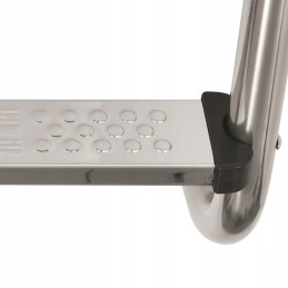 Baseino kopėčios su 3 laipteliais, nerūdijančio plieno 3