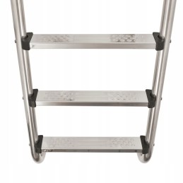 Pool ladder with 3 steps stainless steel 3