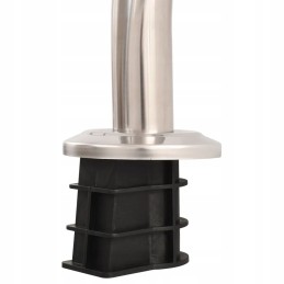 Baseino kopėčios su 3 laipteliais, nerūdijančio plieno 3