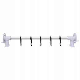 Vidaxl baseino uždengimo ritinys su plastikiniu pagrindu