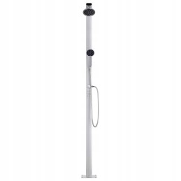 Aiadušš pruuni alusega, 220 cm, alumiinium