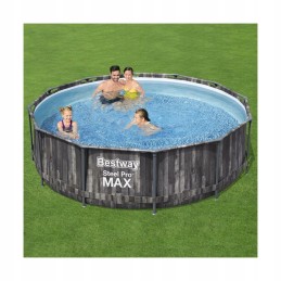 Bestway rėmo baseinas 366x100 cm plieno pro maks