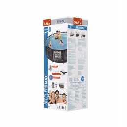 Bestway karkasa baseins 366x100 cm tērauda pro maks
