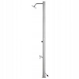 Aiadušš 215 cm, roostevaba teras