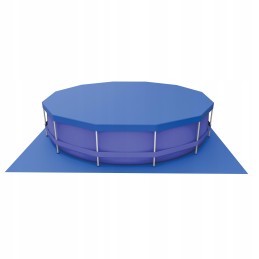 Sirocco mėlynas baseinas 360 x 76 cm komplektas su filtro įdėklu