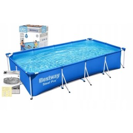 Bestway stačiakampio rėmo baseinas 400 x 211 cm