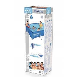 Bestway stačiakampio rėmo baseinas 400 x 211 cm