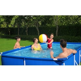 Bestway stačiakampio rėmo baseinas 400 x 211 cm
