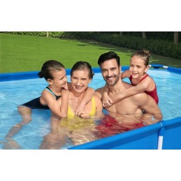 Bestway stačiakampio rėmo baseinas 400 x 211 cm