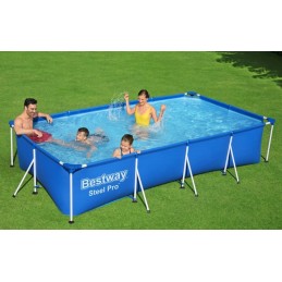 Bestway stačiakampio rėmo baseinas 400 x 211 cm