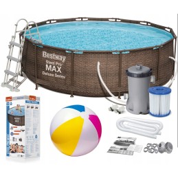 Plieninis sodo baseinas 366x100cm bestway 56709