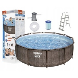 Plieninis sodo baseinas 366x100cm bestway 56709