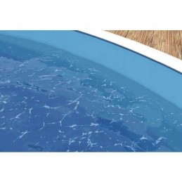 Plaukimo baseino įdėklo folija 5 5x1 2m 0 4mm mėlyna