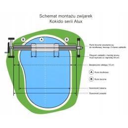 Kokido Alux K946BX 98 vyniojimo mašina su pagalba