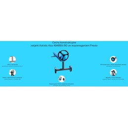 Kokido Alux K946BX 80 vyniojimo mašina su pagalba