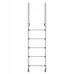 Baseina kāpnes 54x38x211cm, 304 nerūsējošais tērauds