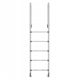 Baseina kāpnes 54x38x211cm, 304 nerūsējošais tērauds
