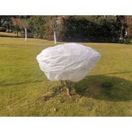 Žieminis apsauginis gaubtas augalams, baltas, 120x180cm