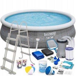 Išsiplečiantis sodo baseinas 457 x 107 cm 18in1 bestway
